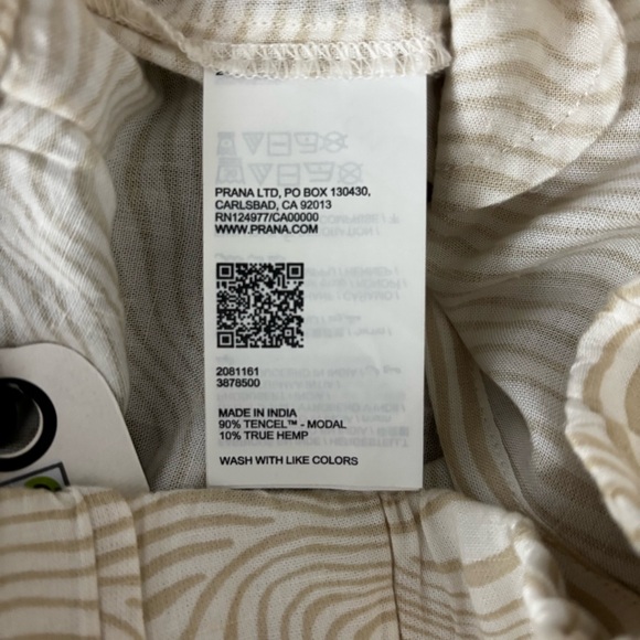 prAna NWT The Bahamas Short Size Small - Picture 9 of 9